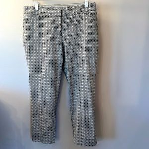 Laundry by Shelli Segal Patterned Pants sz 12
